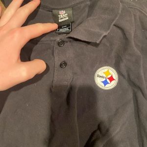 Pittsburgh Steelers Reebok button up mens xl